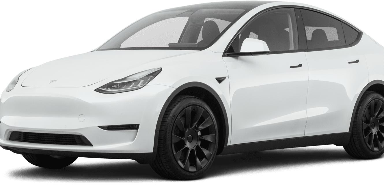 TESLA MODEL Y 2020 5YJYGDEE0LF041664 image